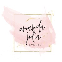 amanda julia events logo, amanda julia events contact details