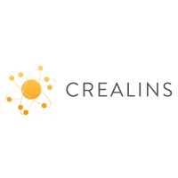 CREALINS logo, CREALINS contact details