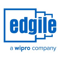 Edgile logo, Edgile contact details