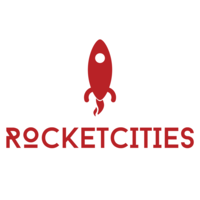 RocketCities logo, RocketCities contact details