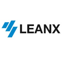 LeanX logo, LeanX contact details