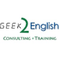 Geek2English logo, Geek2English contact details