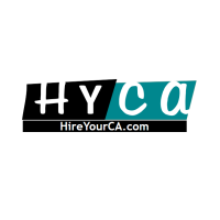 HireyourCA logo, HireyourCA contact details