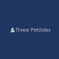 Three Pebbles logo, Three Pebbles contact details