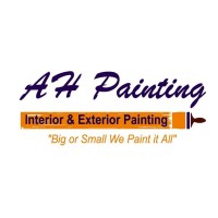 AH Painting logo, AH Painting contact details