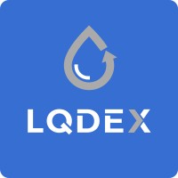 LQDEX logo, LQDEX contact details