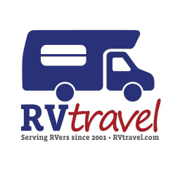 RVtravel.com logo, RVtravel.com contact details