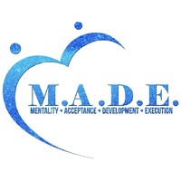 M.A.D.E. logo, M.A.D.E. contact details