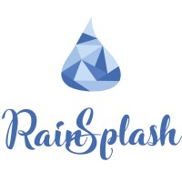 RainSplash logo, RainSplash contact details