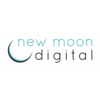 New Moon Digital logo, New Moon Digital contact details