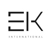 EK International logo, EK International contact details