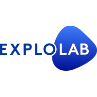 ExploLab logo, ExploLab contact details