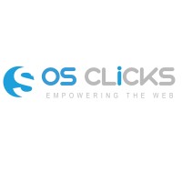 OS CLiCKS logo, OS CLiCKS contact details