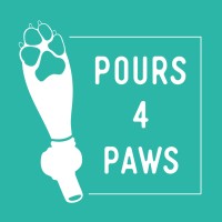 Pours 4 Paws logo, Pours 4 Paws contact details