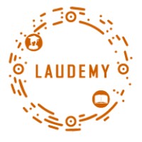 Laudemy logo, Laudemy contact details