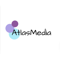 AtlasMedia logo, AtlasMedia contact details