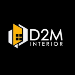 D2M Interior logo, D2M Interior contact details