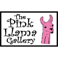 The Pink Llama Gallery logo, The Pink Llama Gallery contact details