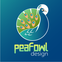 Peafowl Design logo, Peafowl Design contact details