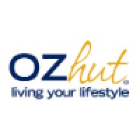 OzHut logo, OzHut contact details