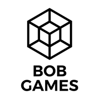 The Bob Games logo, The Bob Games contact details