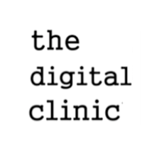 the digital clinic logo, the digital clinic contact details