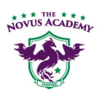 The Novus Academy logo, The Novus Academy contact details