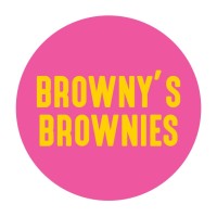 Browny's Brownies logo, Browny's Brownies contact details