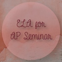 ELA for AP Seminar logo, ELA for AP Seminar contact details