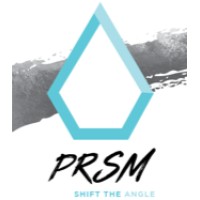 PRSM logo, PRSM contact details