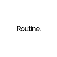 Routine. logo, Routine. contact details