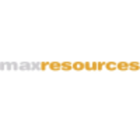 MaxResources logo, MaxResources contact details