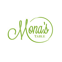 Mona's Table logo, Mona's Table contact details