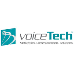 voiceTech logo, voiceTech contact details