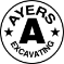 Ayers Excavating logo, Ayers Excavating contact details