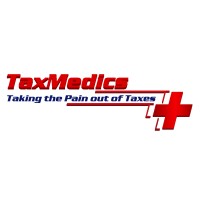 TaxMedics logo, TaxMedics contact details