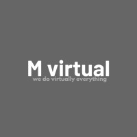 M virtual logo, M virtual contact details