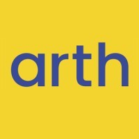 The Arth Group logo, The Arth Group contact details