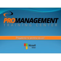 ProManagement - Training Center: Pregateste-te pentru succes ! logo, ProManagement - Training Center: Pregateste-te pentru succes ! contact details