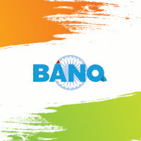 BanQ logo, BanQ contact details