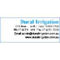 Dural Irrigation logo, Dural Irrigation contact details