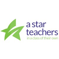 A Star Teachers logo, A Star Teachers contact details