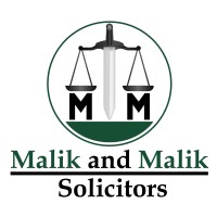 Malik & Malik Solicitors logo, Malik & Malik Solicitors contact details