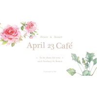 April 23 Cafe logo, April 23 Cafe contact details