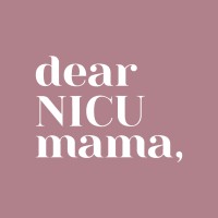 Dear NICU Mama logo, Dear NICU Mama contact details