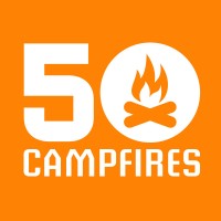 50 Campfires logo, 50 Campfires contact details