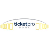 The Ticketpro Dome logo, The Ticketpro Dome contact details