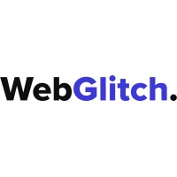 WebGlitch logo, WebGlitch contact details