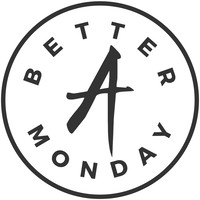 A Better Monday logo, A Better Monday contact details