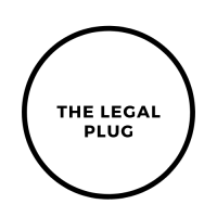 The Legal Plug logo, The Legal Plug contact details